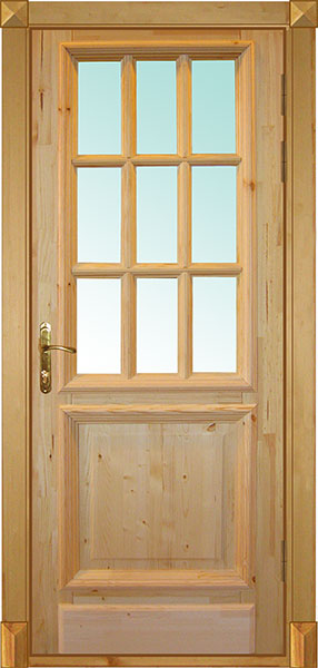 Входные двери в деревянный дом с доставкой